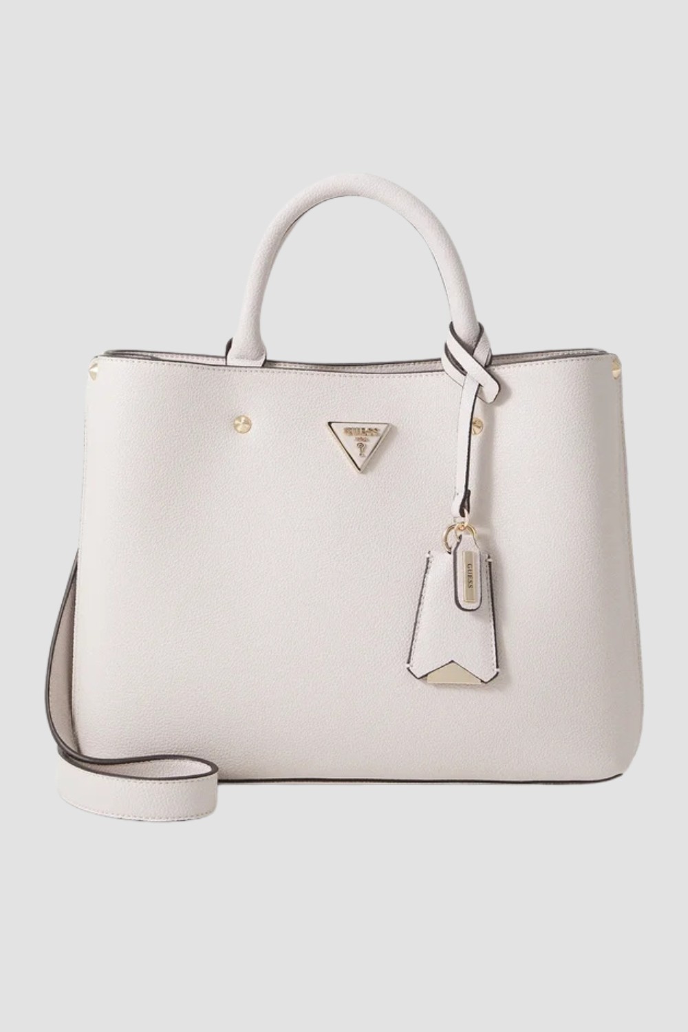 GUESS White Meridian II Women's Handbag