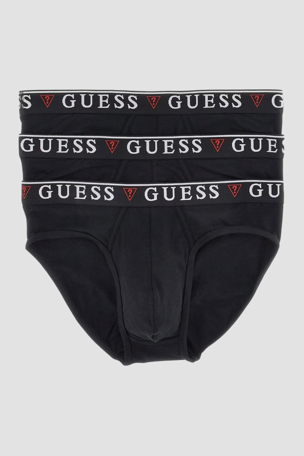 GUESS Zestaw czarnej męskiej bielizny slipy 3 Pack