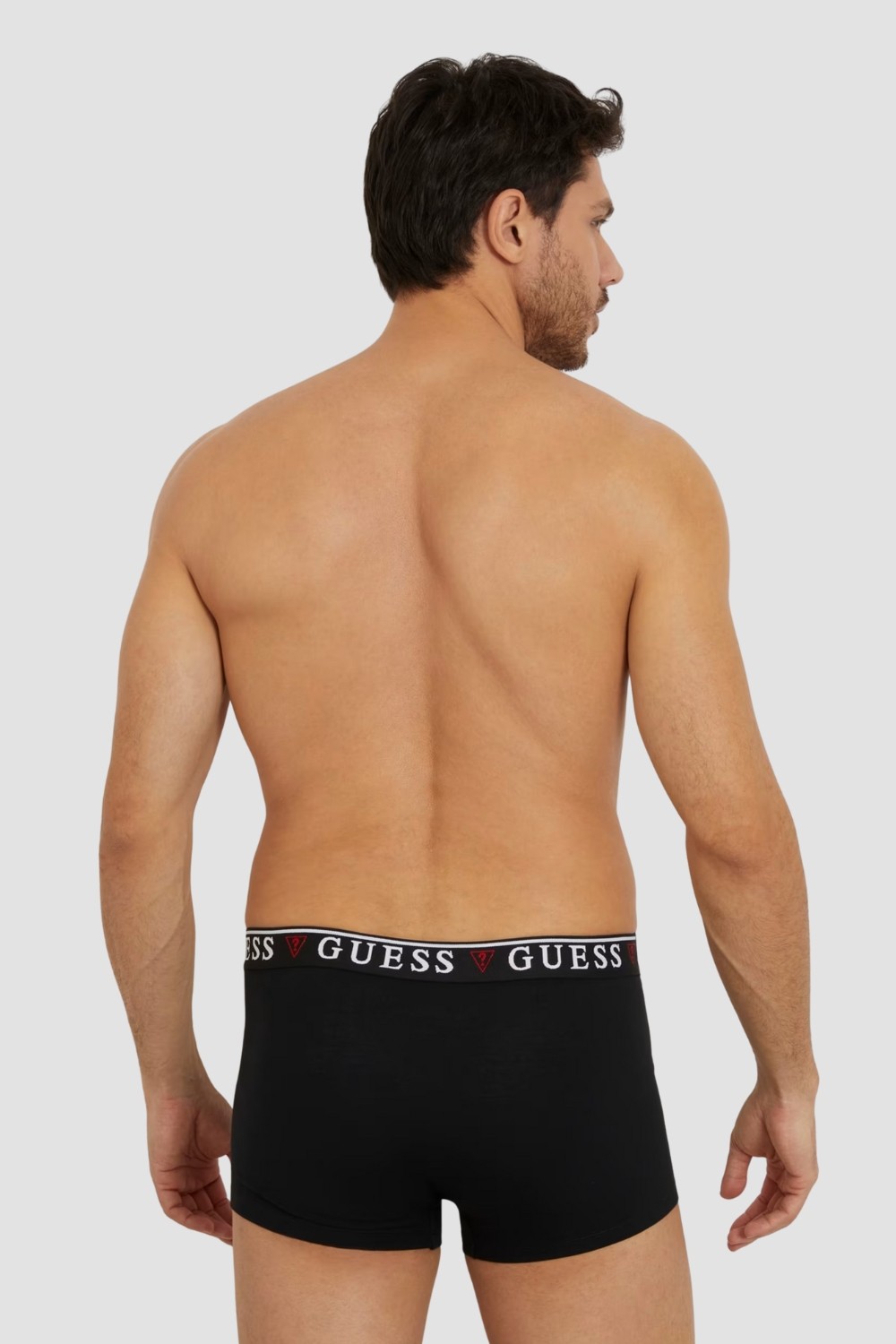GUESS Zestaw czarnej męskiej bielizny bokserki 3 Pack