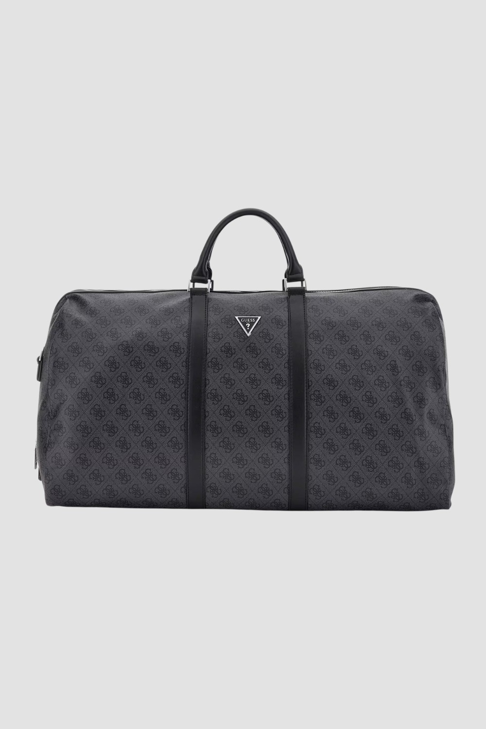 GUESS Grey logoed men's Milano travel bag