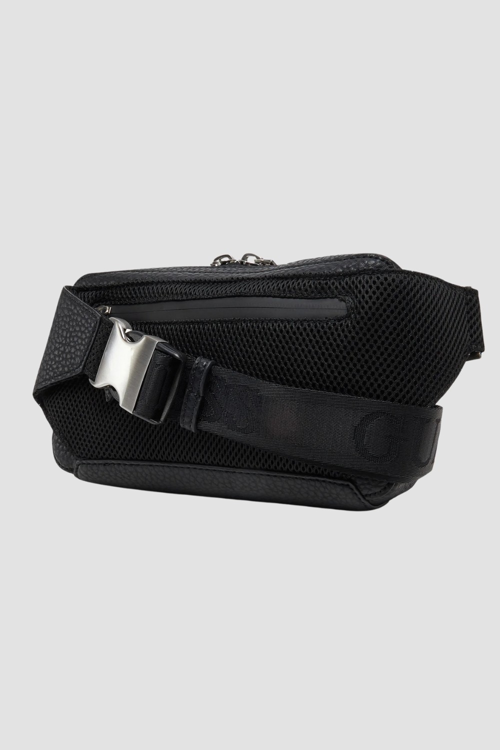 GUESS Black Men's Torino Bumbag W Vertical Kidney