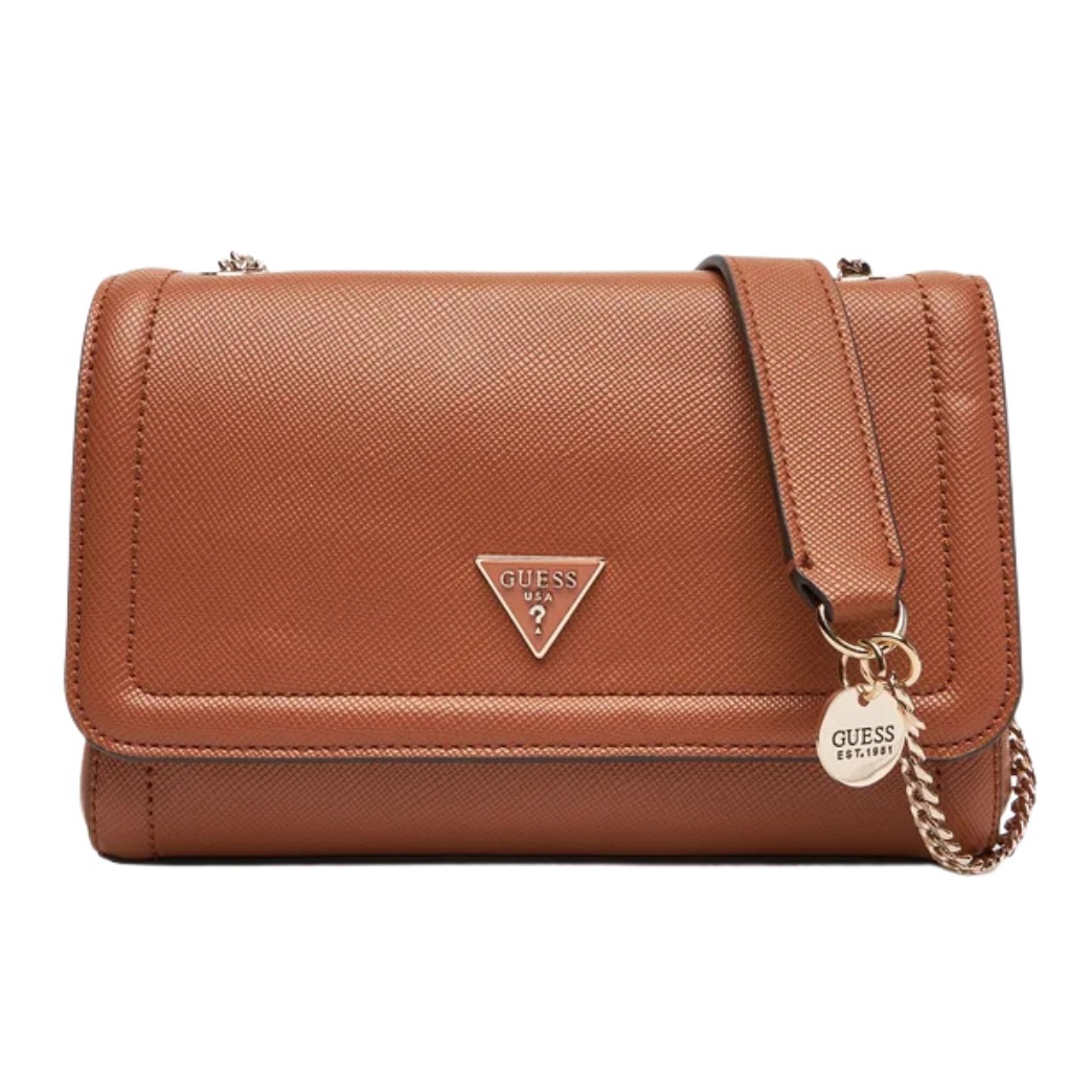 GUESS Brown Geantă pentru femei Noelle II