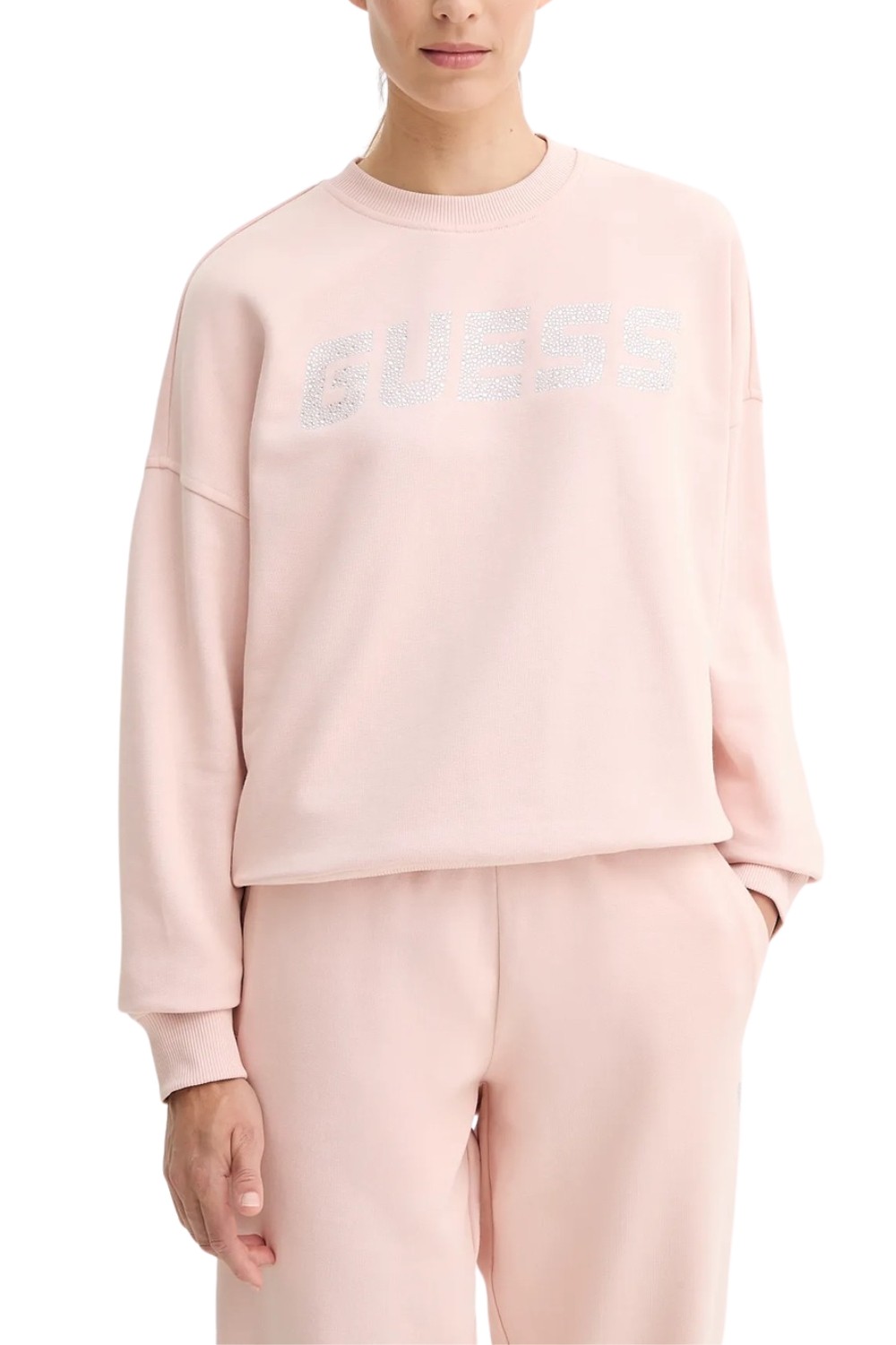 Жіночий світшот GUESS Рожевий світшот Primula