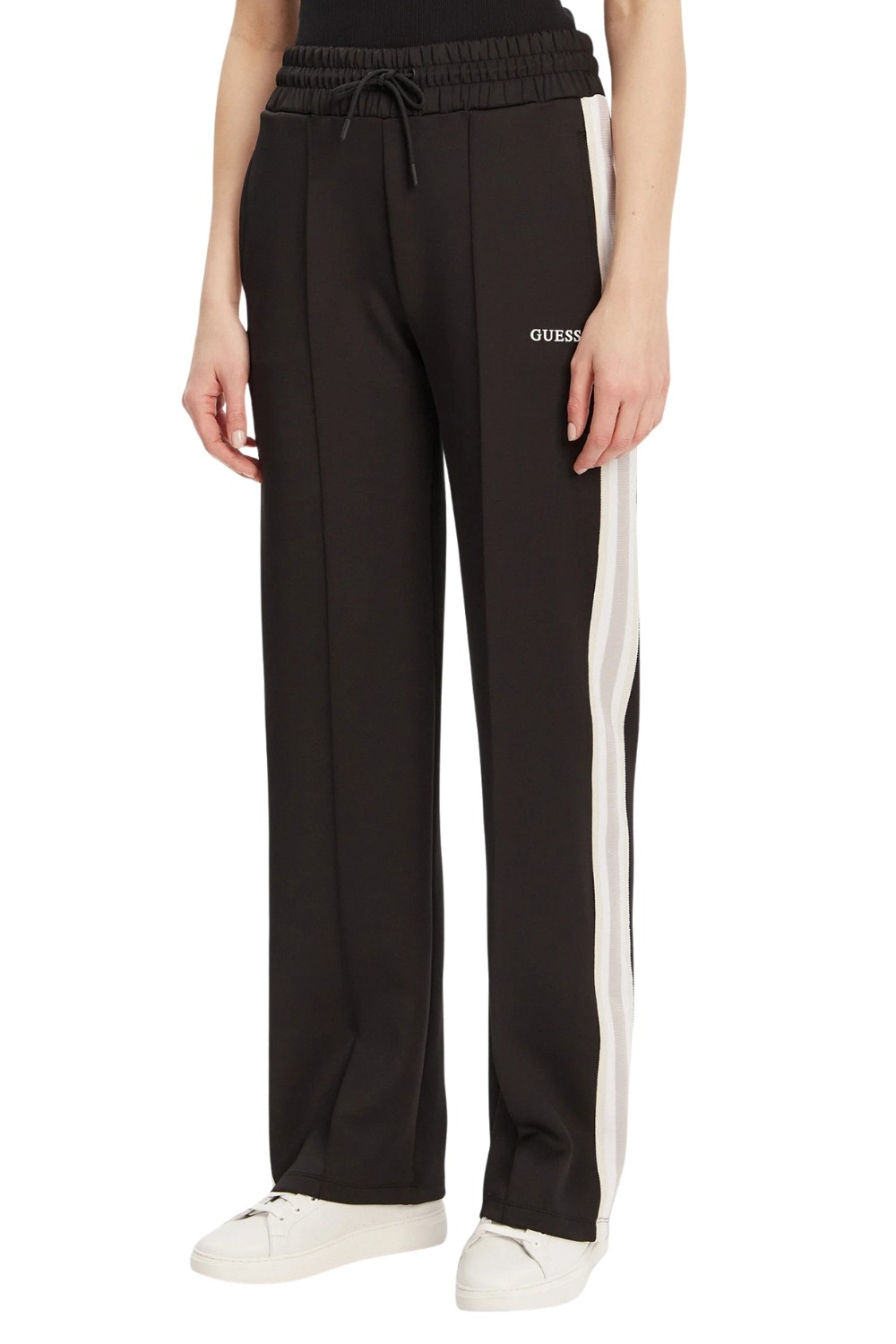 GUESS Czarne damskie dresowe spodnie Yarrow