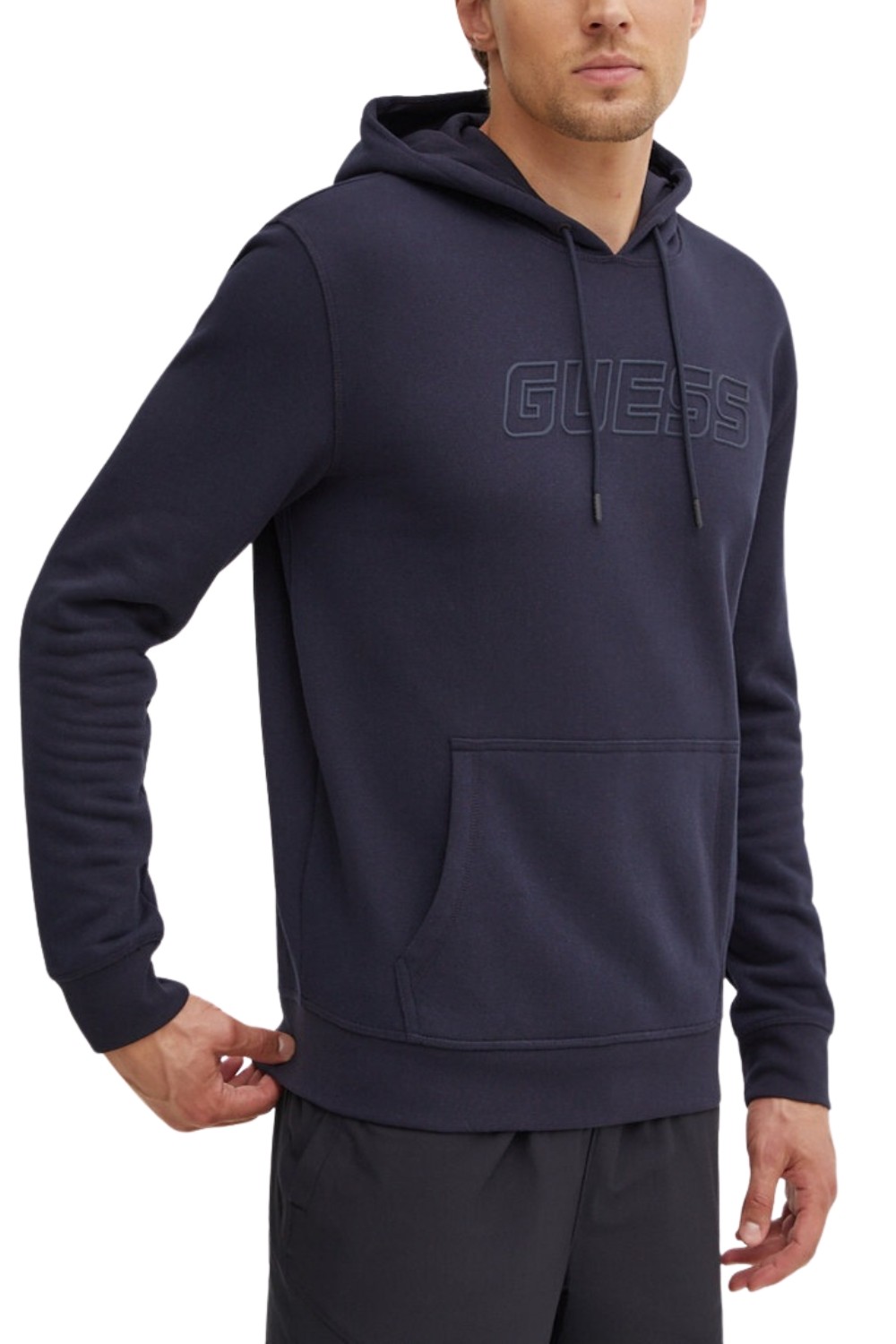 GUESS Granatowa bluza męska Aldwin