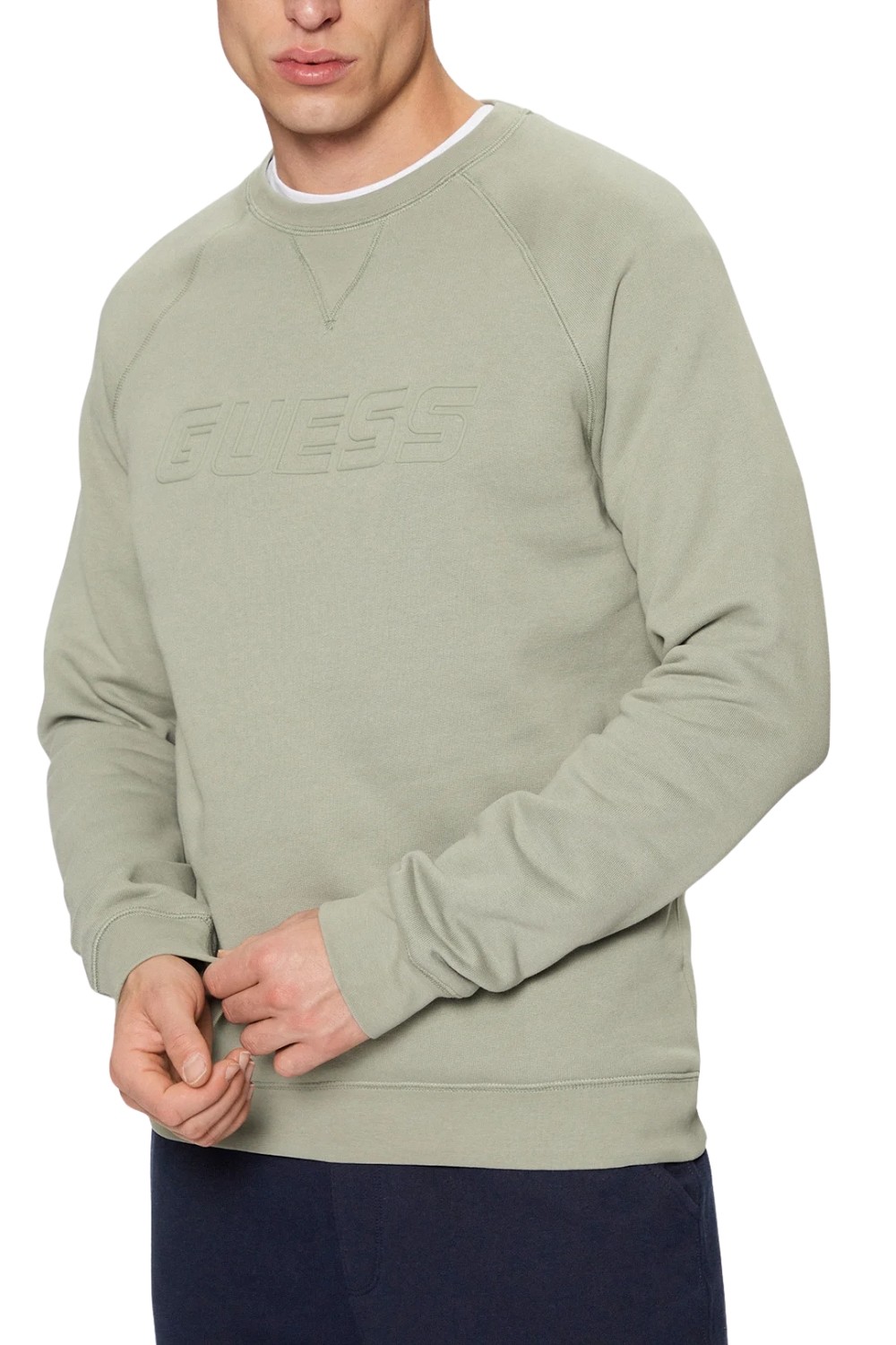 Чоловічий світшот GUESS Green New Aldwin