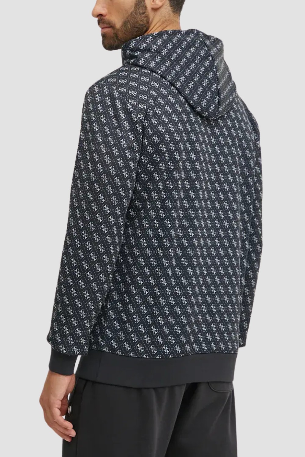 GUESS Czarna męska bluza New Korbin