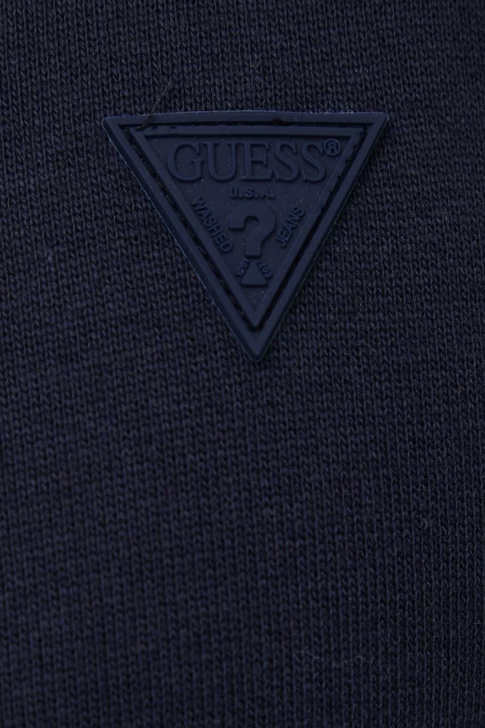 GUESS Granatowa bluza męska rozpinana Aldwin
