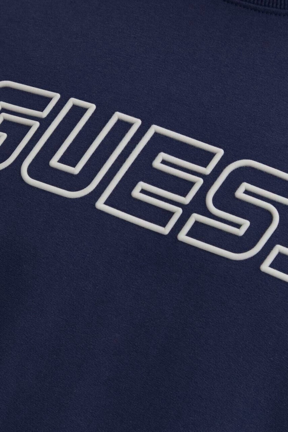 GUESS Granatowa męska bluza z lampasami Arlo Cn