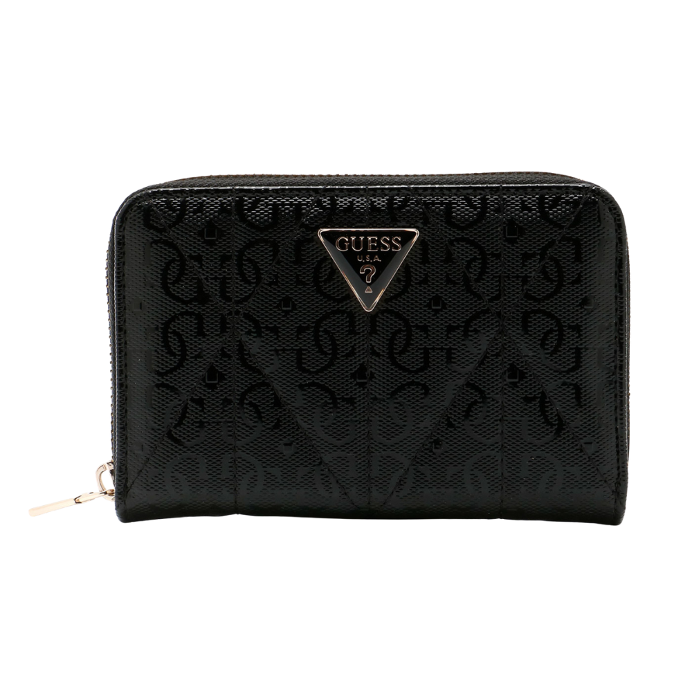 GUESS Czarny portfel damski Aldina