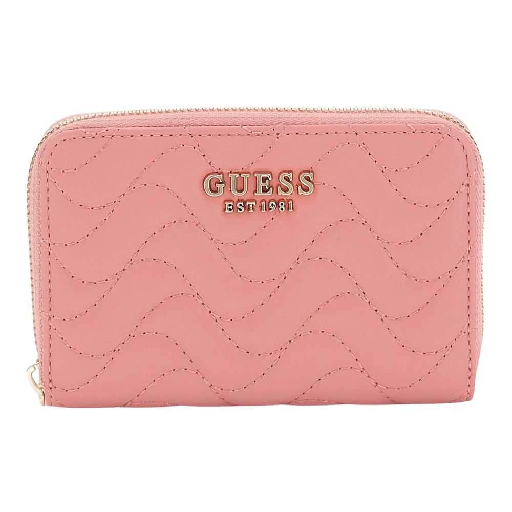 GUESS Różowy portfel damski Melisandra