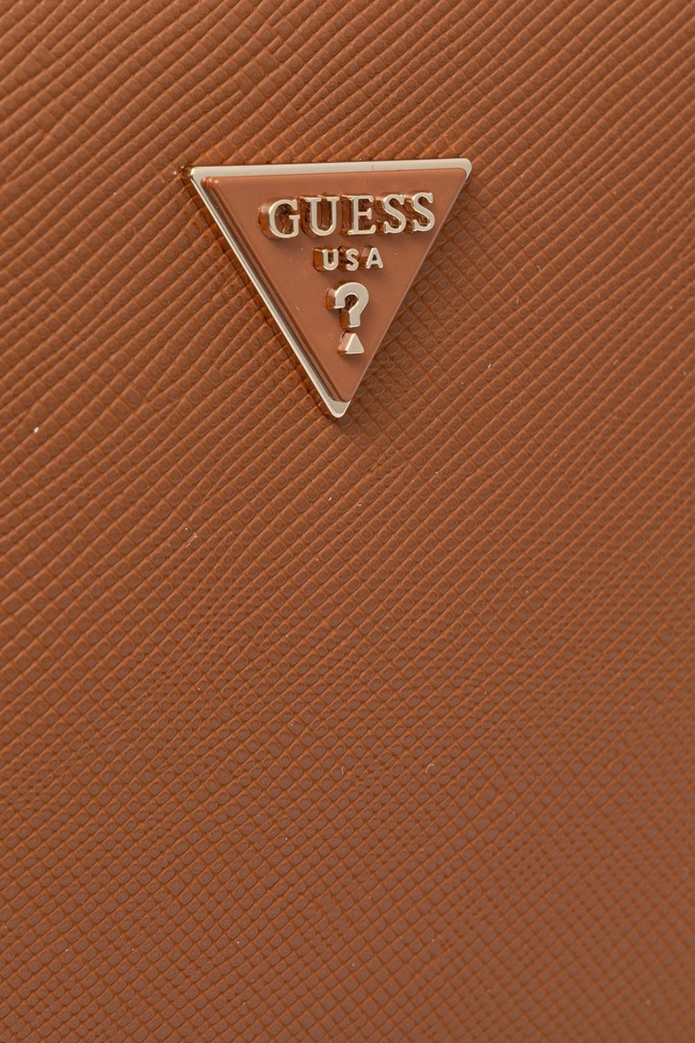 GUESS Brązowa kopertówka damska Noelle II