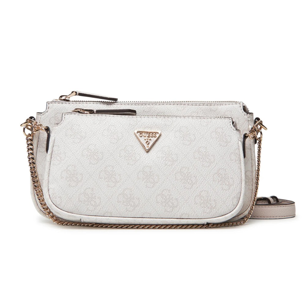 GUESS Biała damska kopertówka 2 w 1 Noelle II