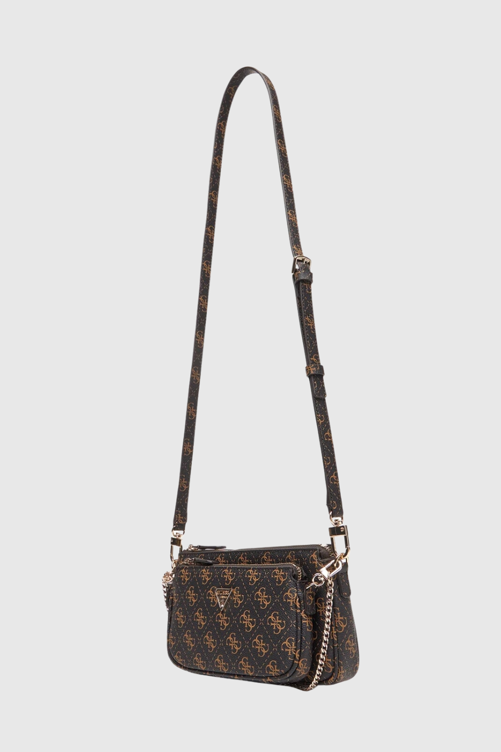 GUESS Brown women's clutch bag Noelle II