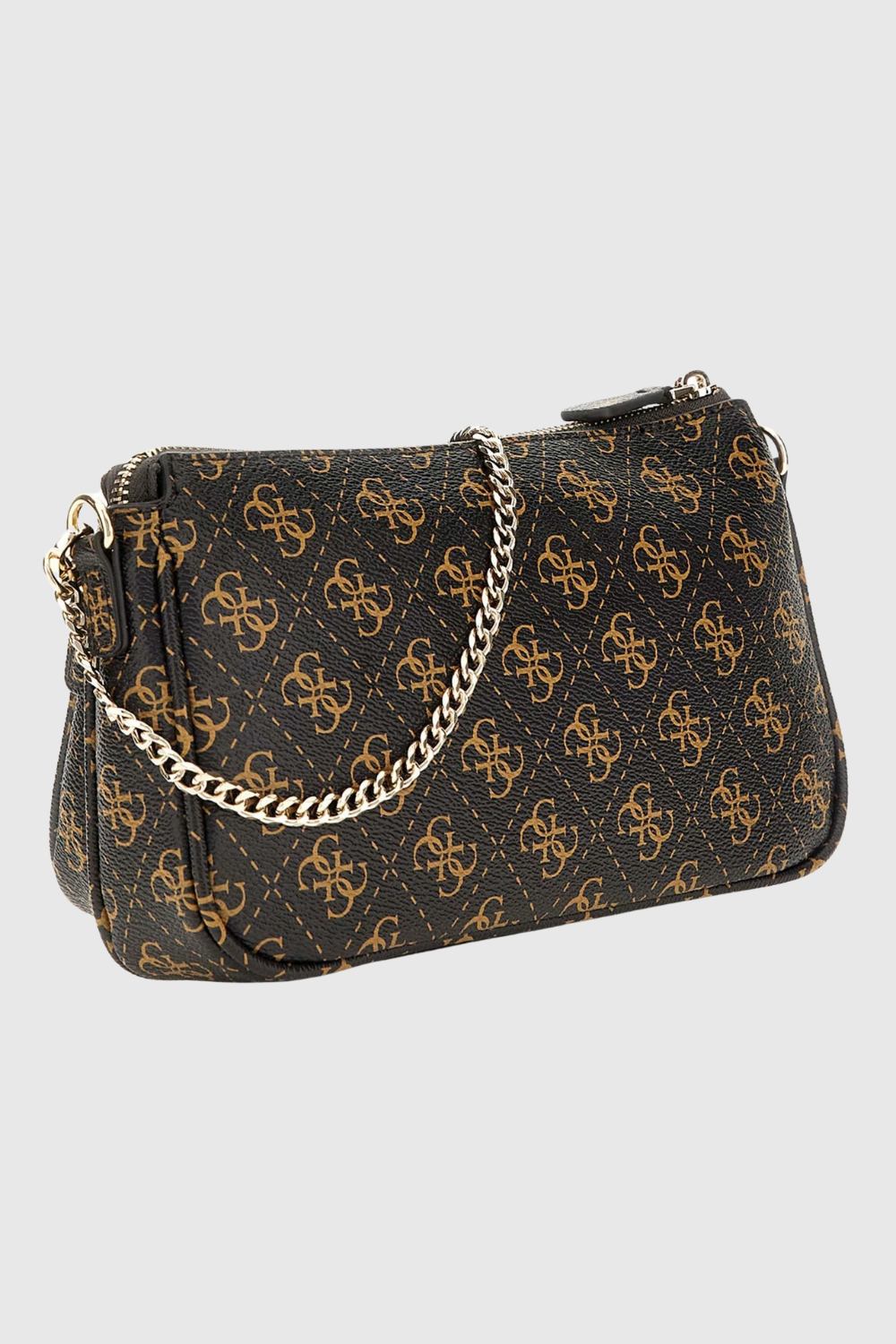 GUESS Brown women's clutch bag Noelle II