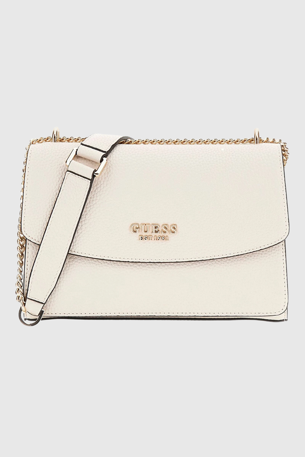 Geantă de ambreiaj GUESS Calista bej pentru femei