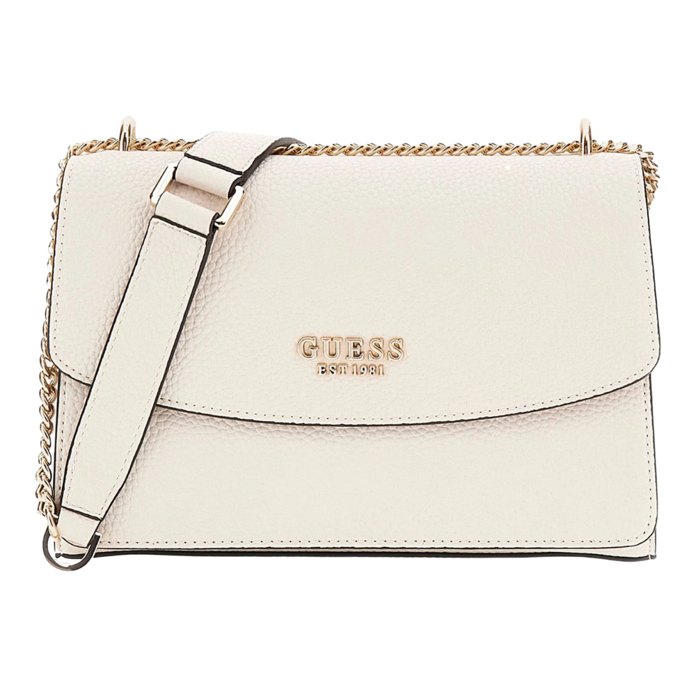 Geantă de ambreiaj GUESS Calista bej pentru femei