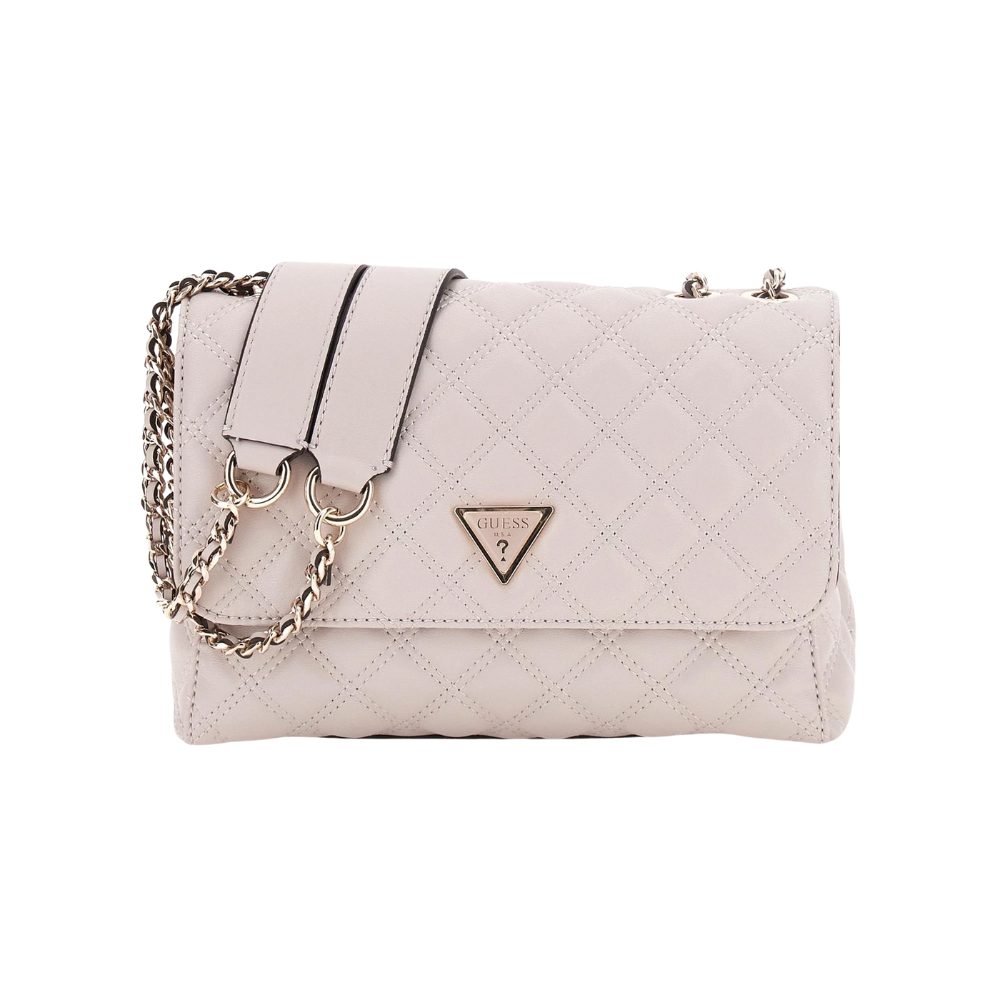 Geantă de ambreiaj GUESS Giully bej pentru femei