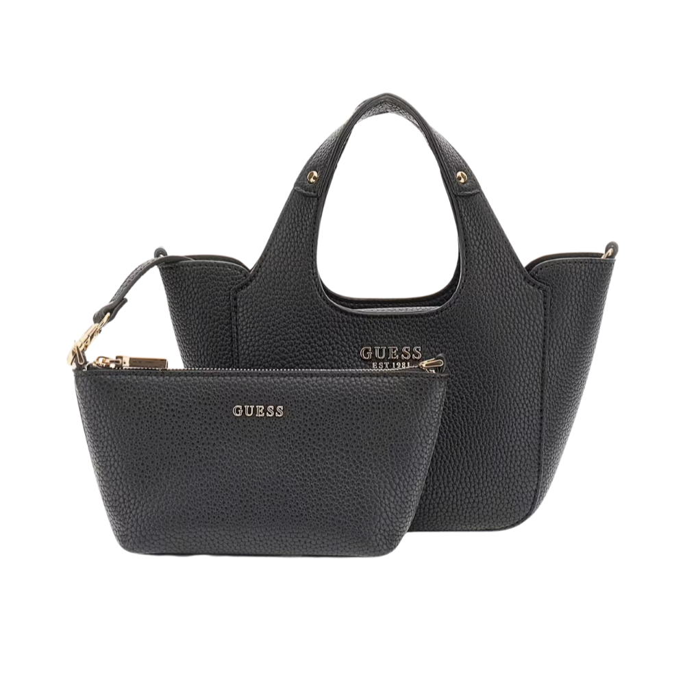 GUESS Czarna torebka damska Calista 2 In 1 Mini