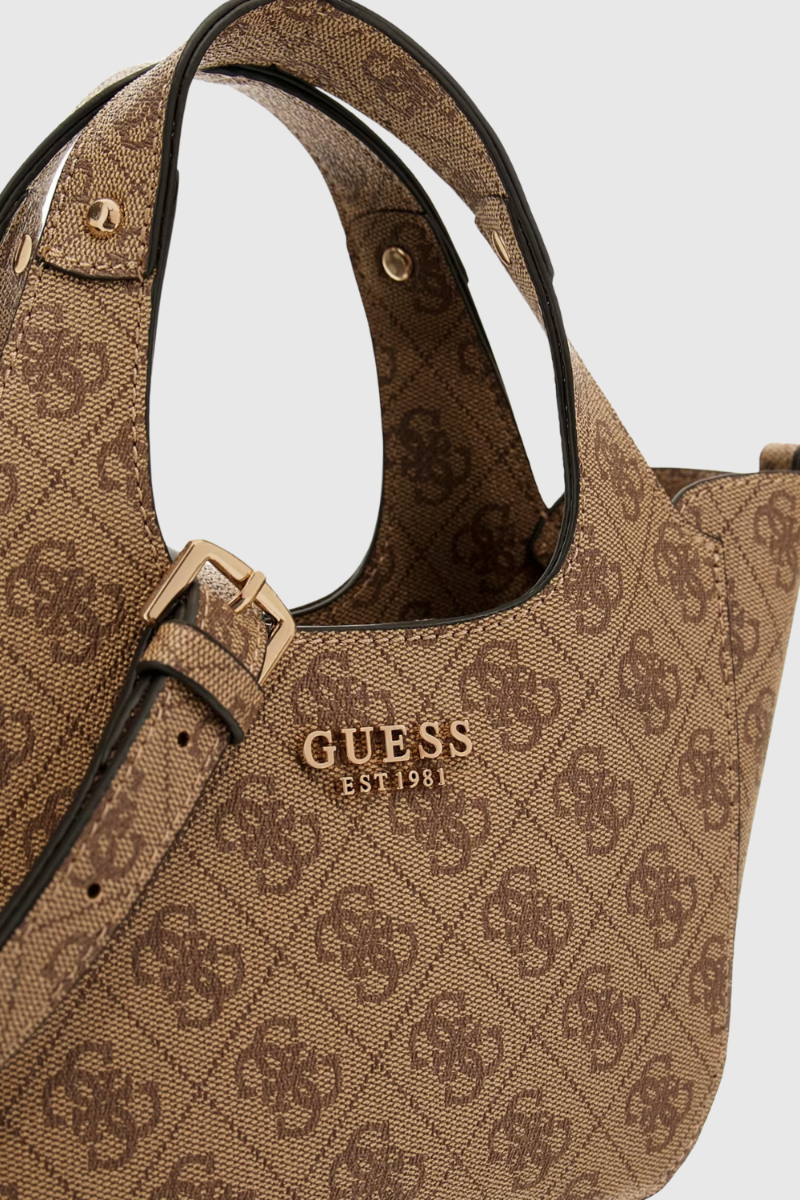 GUESS Beige Women's Calista 2 In 1 Mini Handbag
