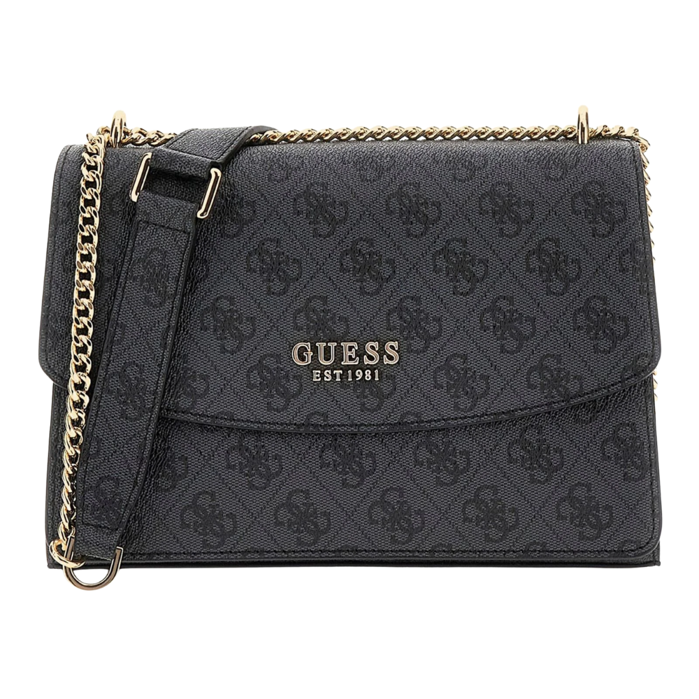 Geantă de ambreiaj GUESS Calista neagră pentru femei