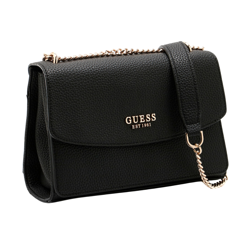 Geantă de ambreiaj GUESS Calista neagră pentru femei