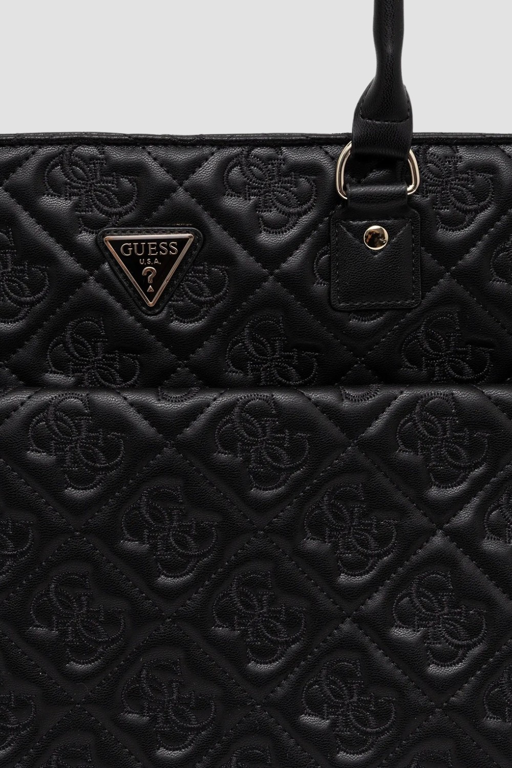 GUESS Czarna damska podróżna torebka Adelasia