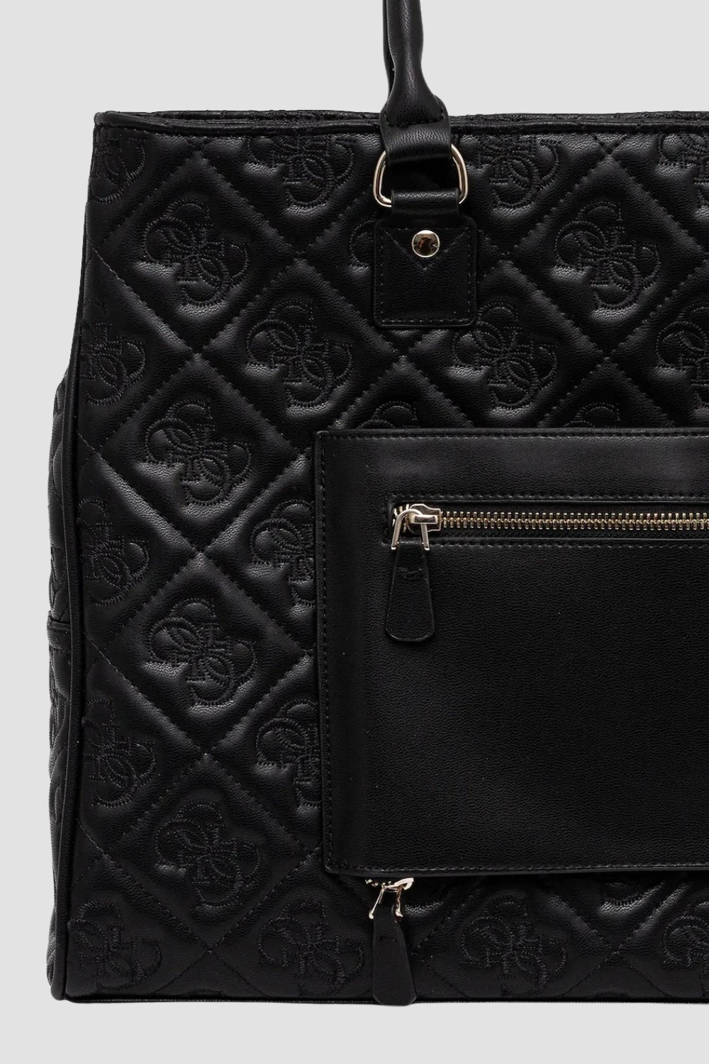 GUESS Czarna damska podróżna torebka Adelasia