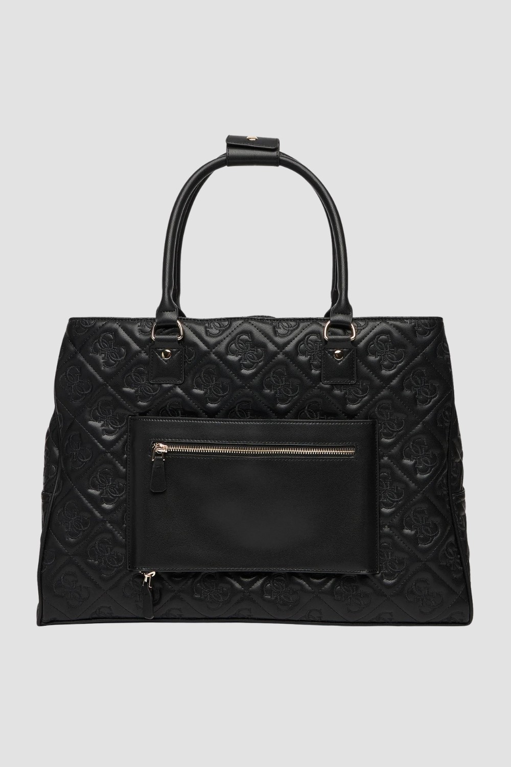 GUESS Czarna damska podróżna torebka Adelasia