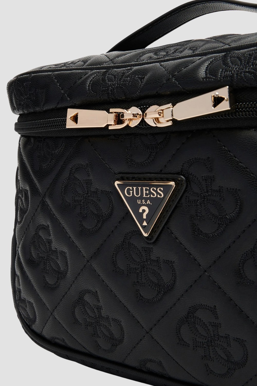 GUESS Czarna damska kosmetyczka Adelasia