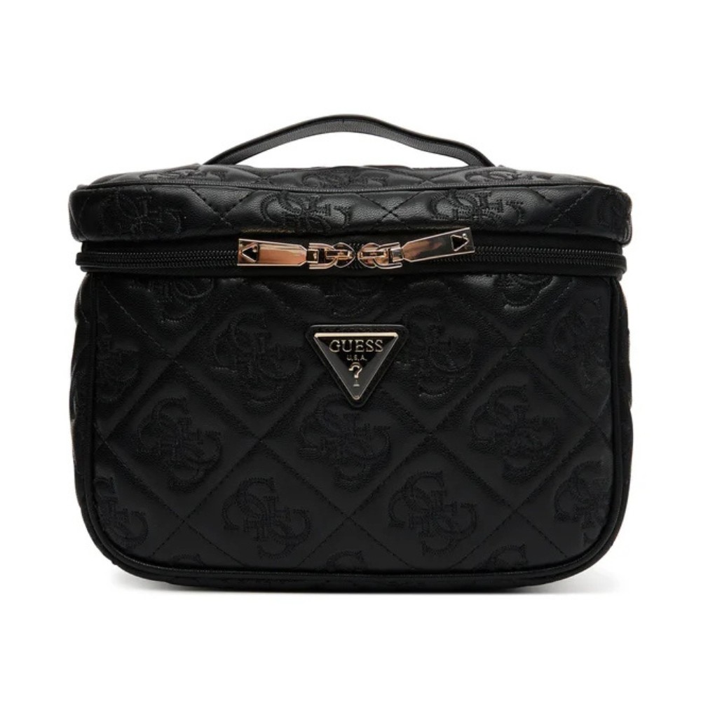 GUESS Czarna damska kosmetyczka Adelasia