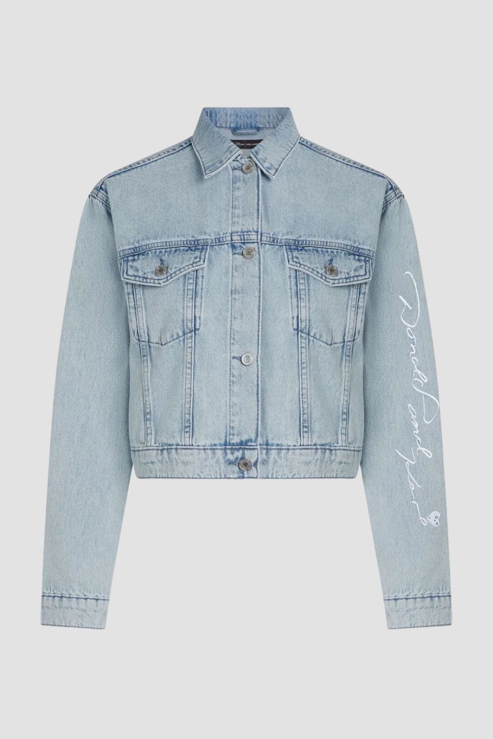 KARL LAGERFELD Kurtka jeansowa damska KLxDisney