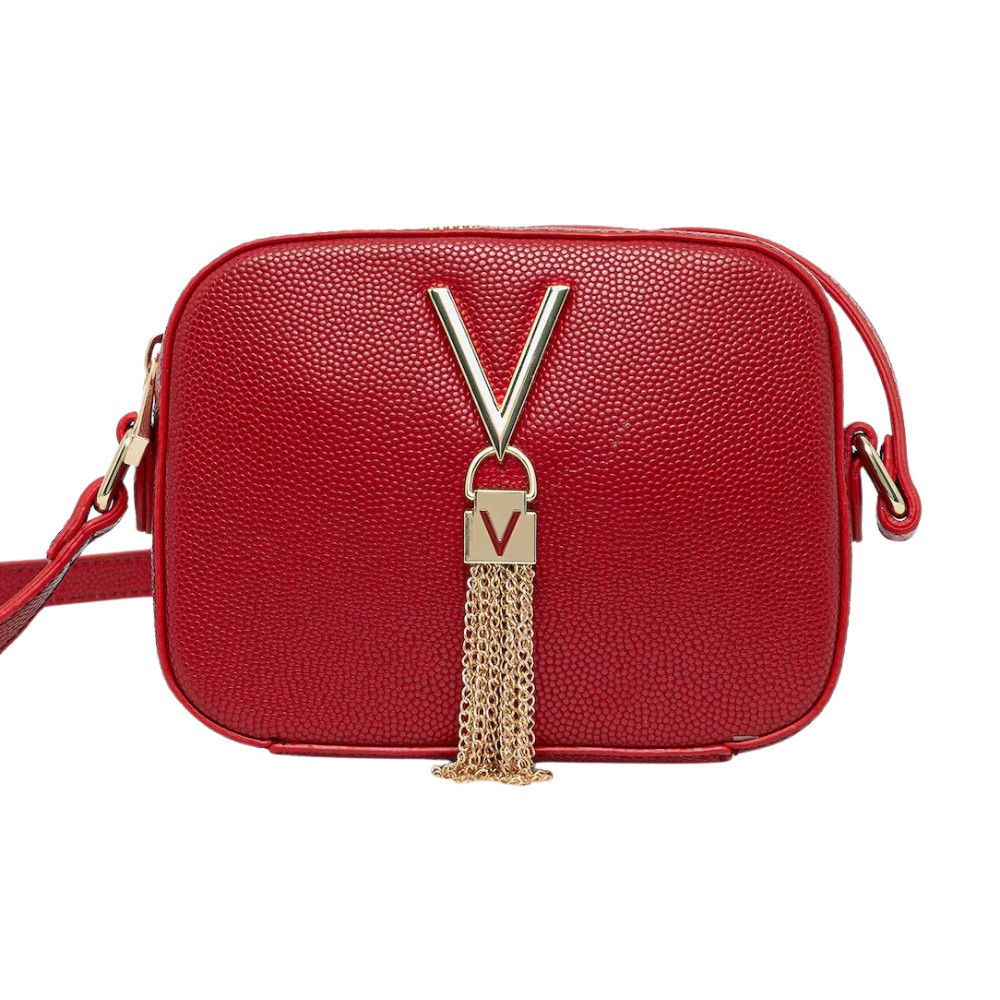 VALENTINO Red Divina Camera Bag