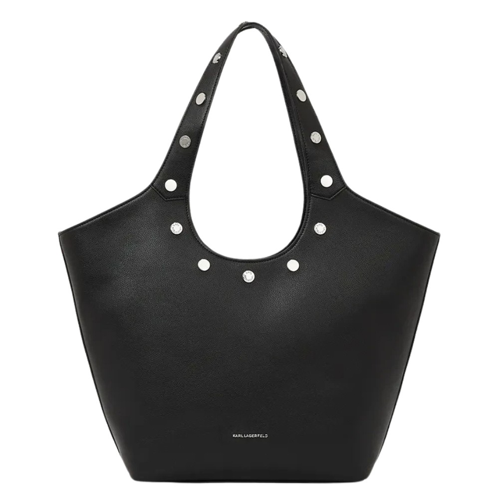 KARL LAGERFELD Чорна сумка для покупок Rocky Marais