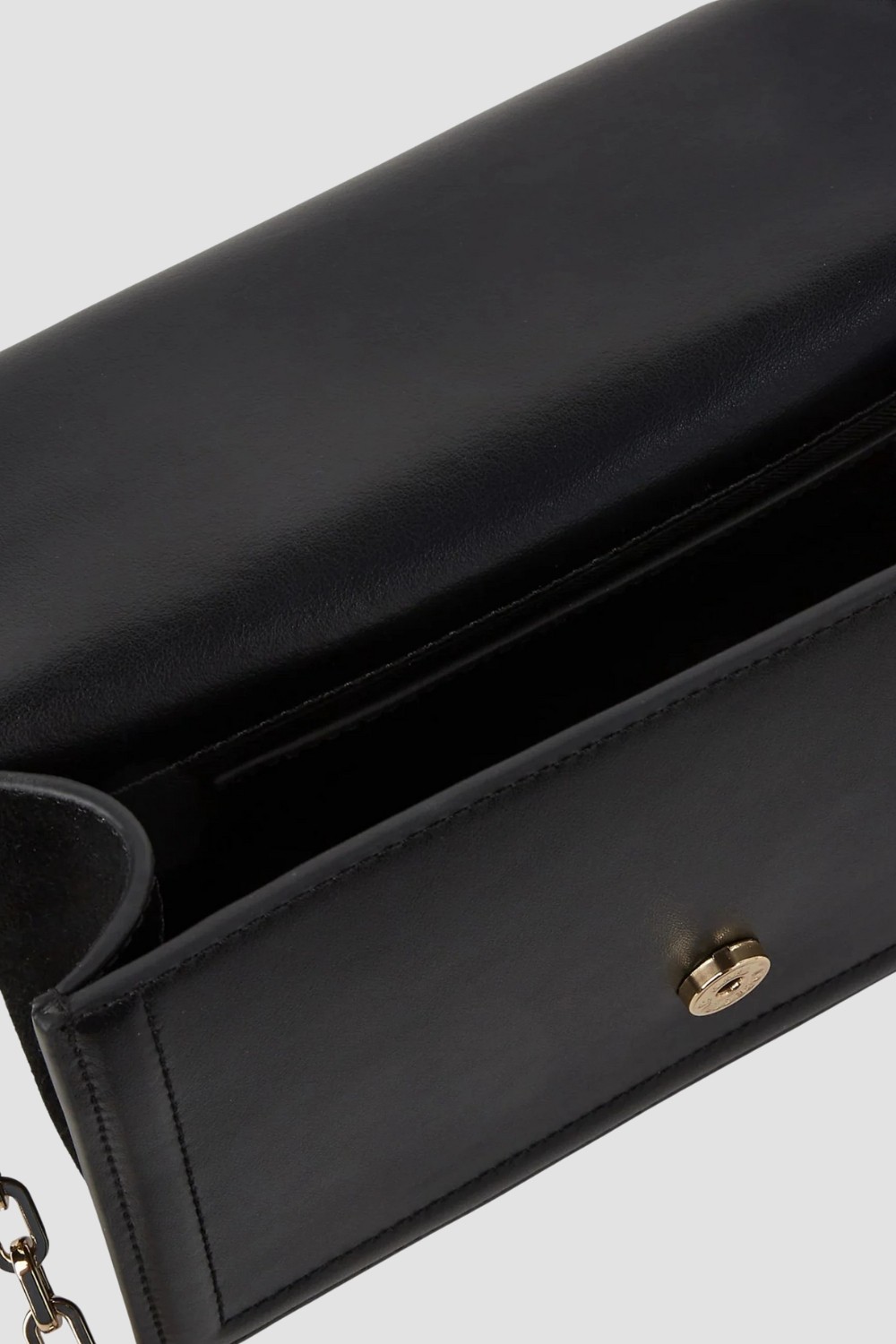 KARL LAGERFELD Чорна шкіряна сумка Nova