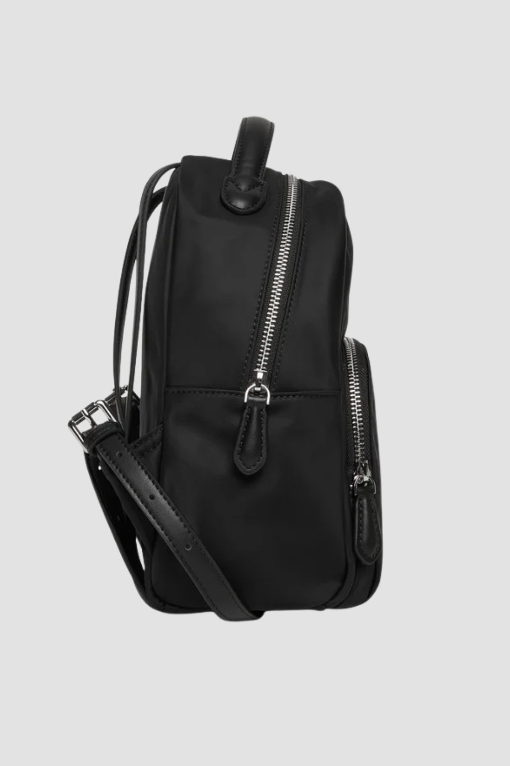 KARL LAGERFELD Rucsac negru mic pentru femei Ikon Nylon