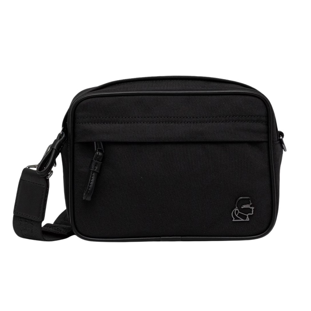 KARL LAGERFELD Black Men's Kameo Crossbody Sachet