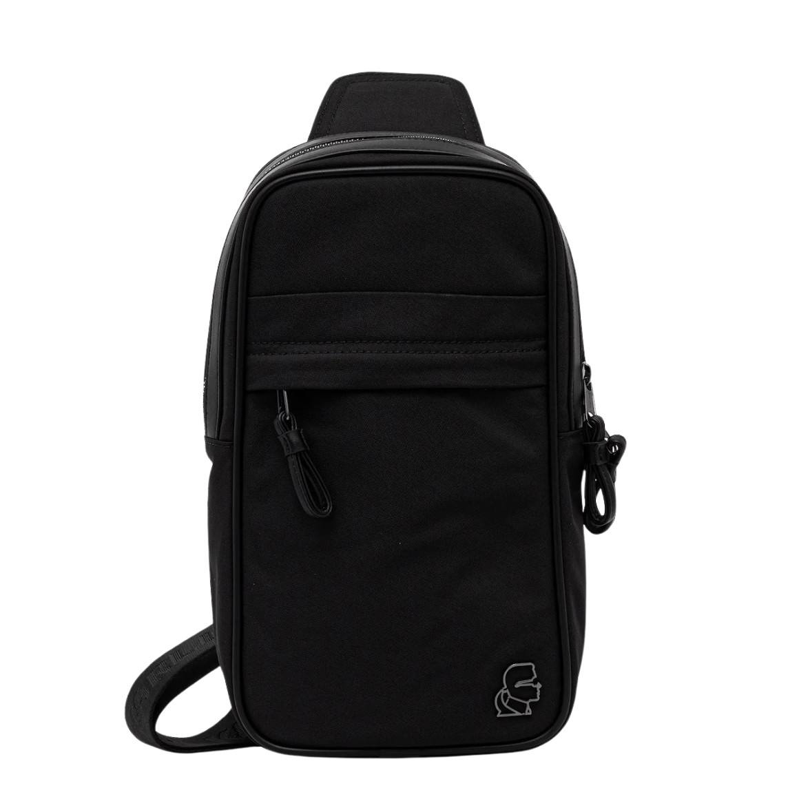 KARL LAGERFELD Negru bărbați mare Kameo Slingbag