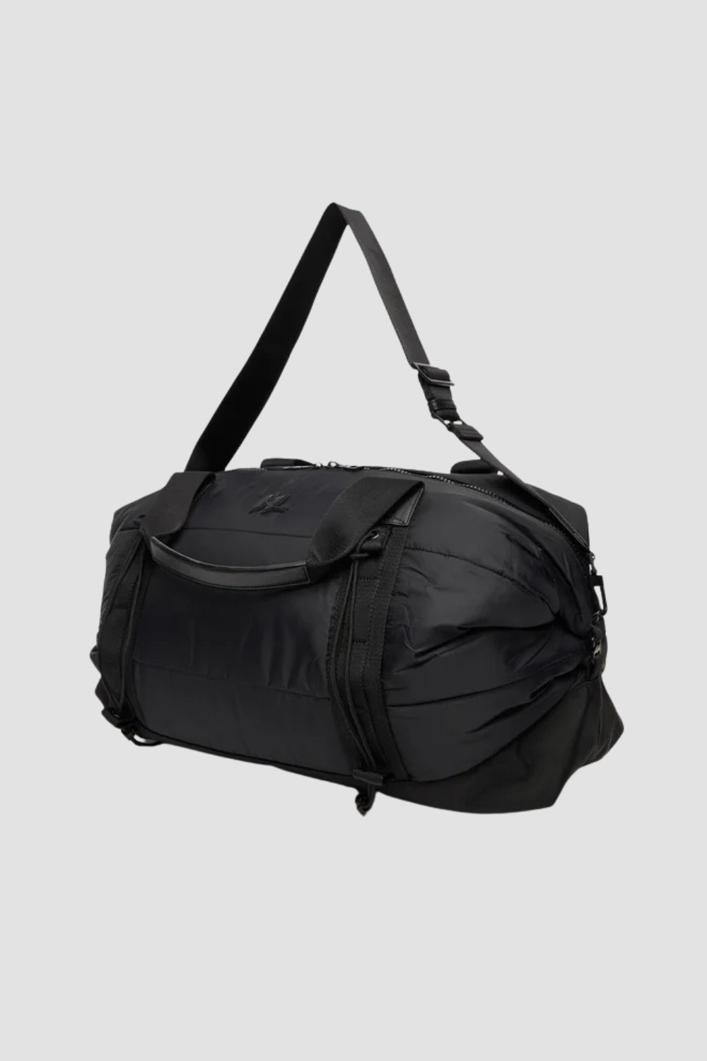 KARL LAGERFELD Black Quilted Travel Bag