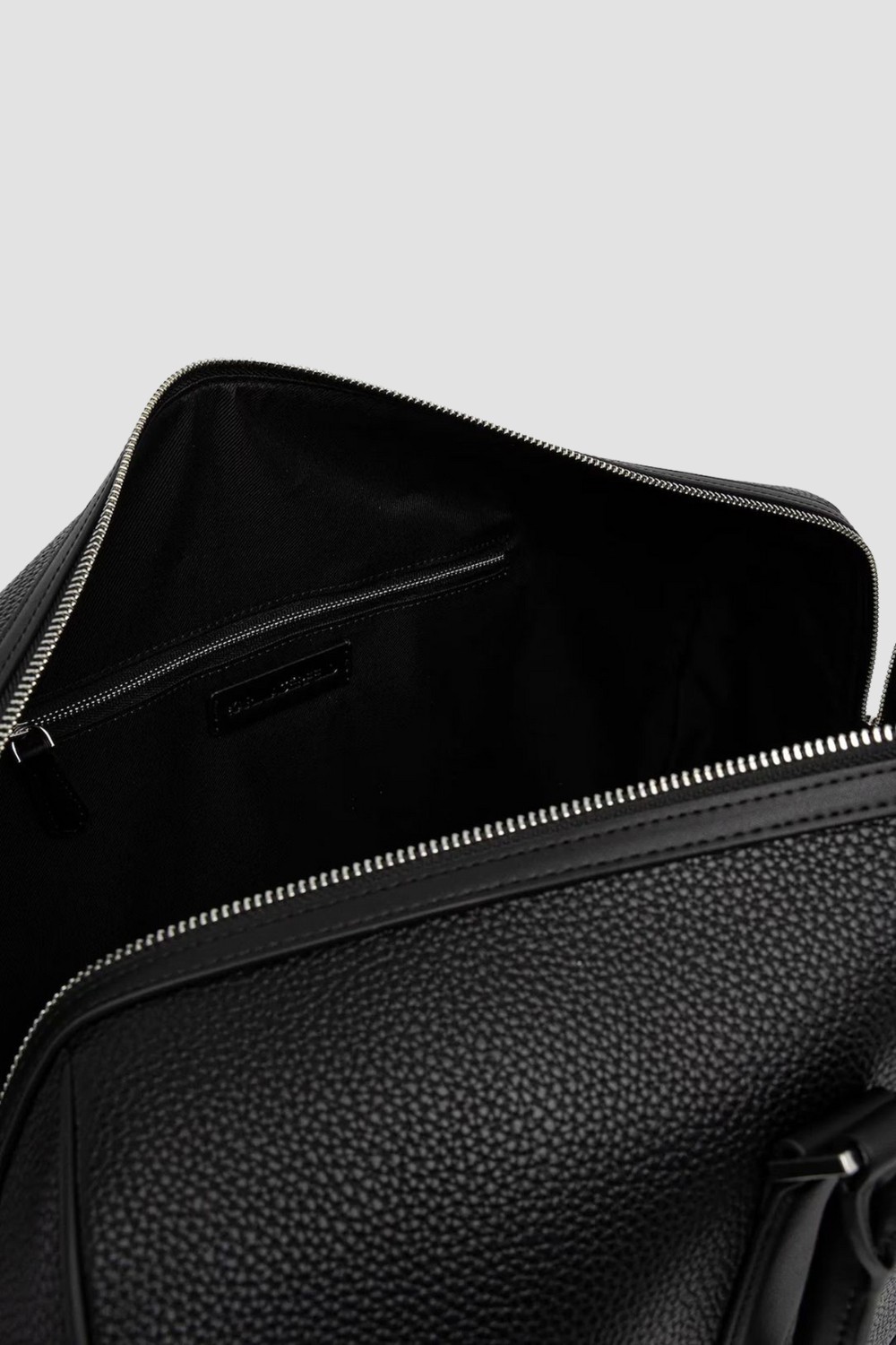 KARL LAGERFELD Geantă de călătorie neagră Ikon Outline Weekender