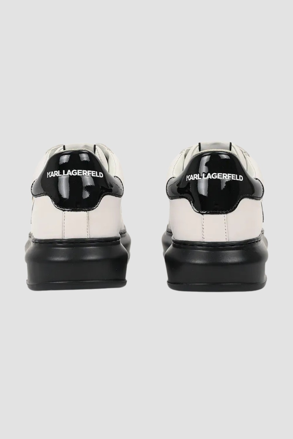 KARL LAGERFELD White men's KAPRI MENS Karl NFT Lo Lace sneakers