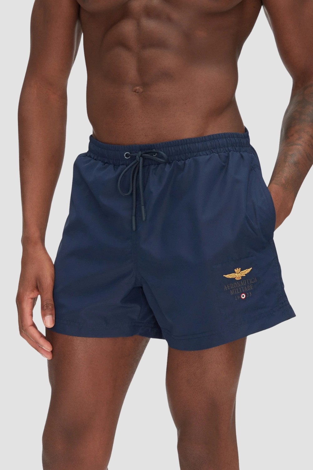 AERONAUTICA MILITARE Navy blue swim shorts