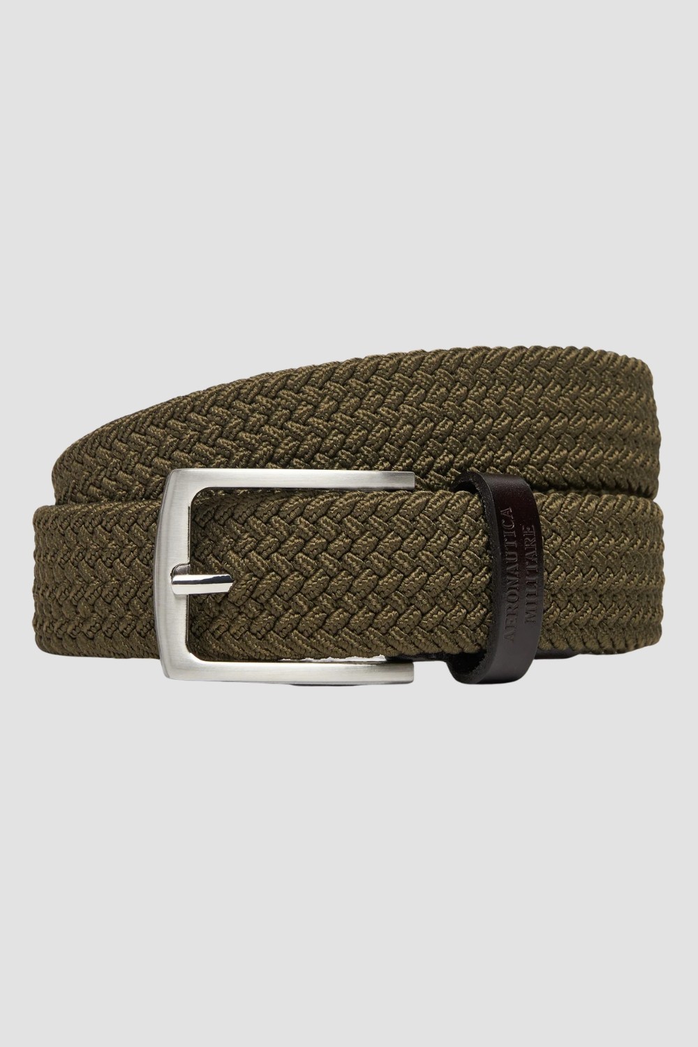 AERONAUTICA MILITARE Green men's belt